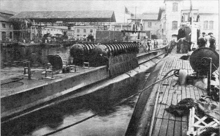 Подводная лодка Шире оборудованная цилиндрами для перевозки управляемых - фото 29