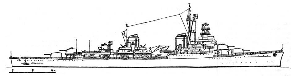 В нешний вид крейсера ATILLIO REGOLO после установки радиолокационной станции - фото 1