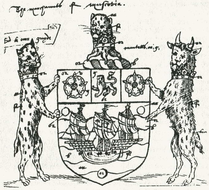 Герб Московской компании в английской рукописи XVI века Англичанам вручили - фото 2