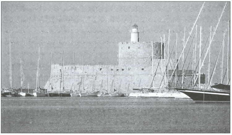 Замок крестоносцев на Родосе Вид с моря Фото А Никулина Крепость - фото 129