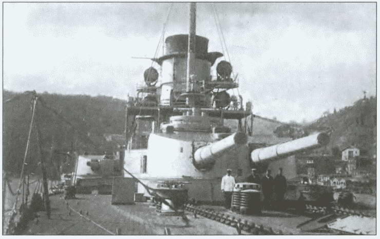 Пушки главного калибра линейного крейсера Гебен 355мм пушка Круппа с - фото 141