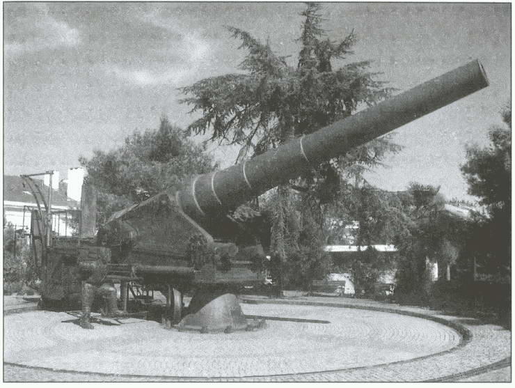 355мм пушка Круппа с береговой батареи Дарданелл Стамбульский Военный музей - фото 142