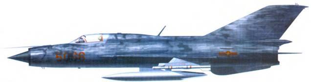 МиГ21ПФМ 6122 из 927го истребительного авиационною полка Лам Сон 1972 г - фото 130