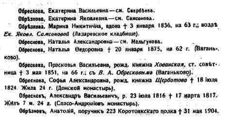 Страницa из второго тома Московского некрополя с описанием могилы Н Ф - фото 3