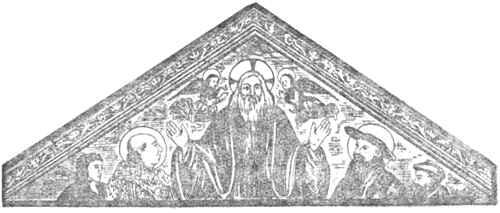 Церковь обожествляла пап Старинная католическая икона на которой изображен - фото 2