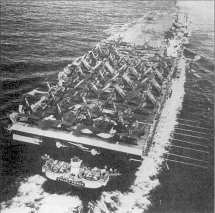 В день когда началась война в Корее 25 июня 1950 г авианосец CVA45 Вэлли - фото 11