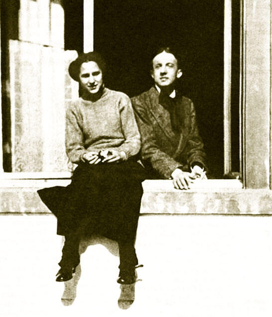 Гала и Поль Элюар в Клаваделе 1913 г Одно время довольно продолжительное - фото 10