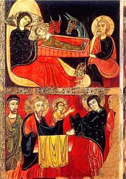 Рождествои Поклонение волхвовкаталонские фрески XII в Ученые считают - фото 17