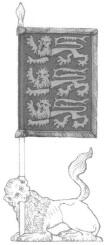 Знамя короля Эдуарда II АНГЛИЙСКИЕ КОМАНДИРЫ Король Эдуард II - фото 13