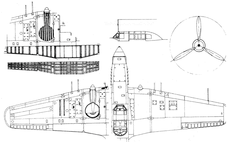 Кабина советского Ил10У Ил10М Учебный вариант Ил10М - фото 25