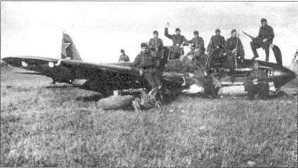 Ил2 сбитый Me 109 из JG 5 на Северном фронте Основные стойки шасси оторваны - фото 23