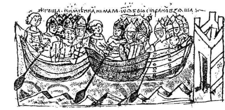 У 1021 годзе Брачыслаў з полацкай дружынай і наймітамі варагамі з Скандынавіі - фото 3