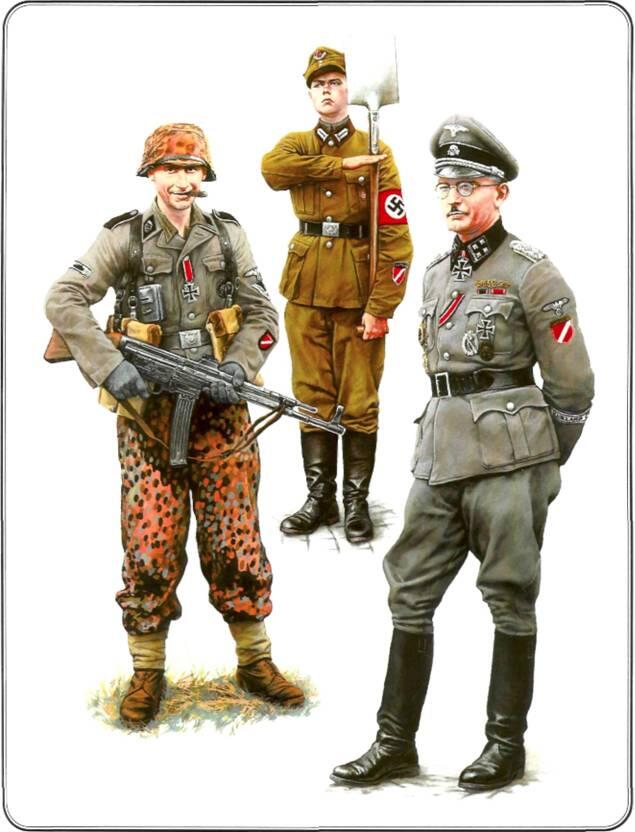1 Боец литовской самообороны 1941 г 2 Солдат литовского полицейского - фото 32