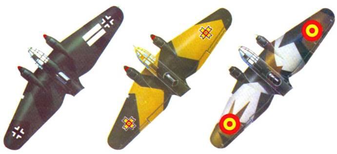 Не 111Н3 Румынских ВВС Украина 1943 г Не 111Н16 Испанских ВВС - фото 100