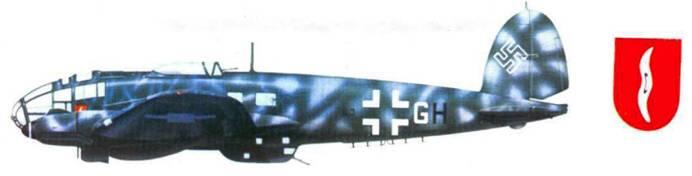 Не 111Н20 из KG 4 Генерал Вевер Германия 1945 г Не 111Р из KG 55 - фото 94
