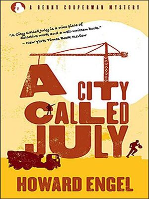 Howard Engel A City Called July