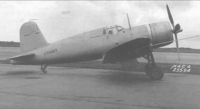 XF4U BuNo 1443 прибыл в Лэнгли Филд Вирджиния в конце 1941 года для - фото 2