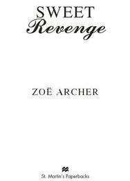 Zoë Archer: Sweet Revenge