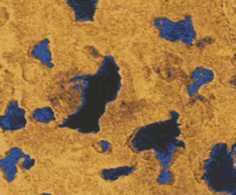 Углеводородные озёра на Титане Изображение получено аппаратом Кассини - фото 220