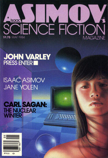 Обложка журнала Isaac Asimovs Science Fiction Magazine May 1984 - фото 1