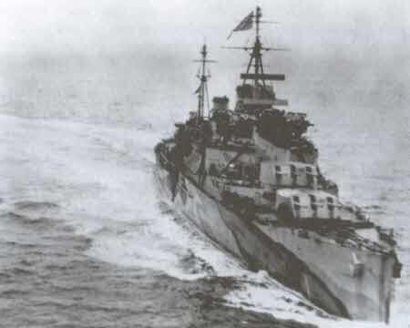 Крейсер Тринидад Советский эсминец Гремящий Английский конвой в - фото 27