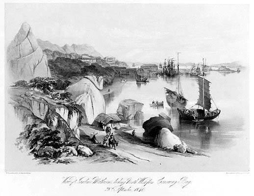 Вид Гонконга в 1846 г Атака на эскадру китайских пиратов 1849 С картины Э - фото 32