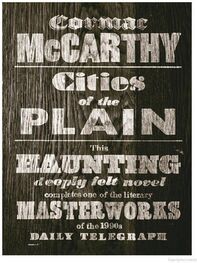 Cormac McCarthy: Cities of the Plain
