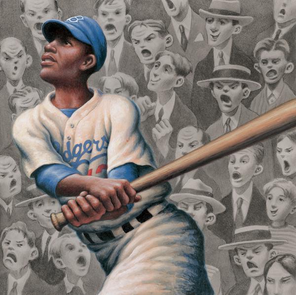A man named Jackie Robinson played baseball and showed us all how to turn fear - фото 10