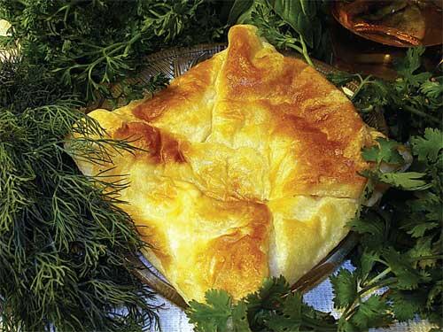 Хачапури из слоеного теста От москвички Мананы Жареный адыгейский сыр с - фото 6