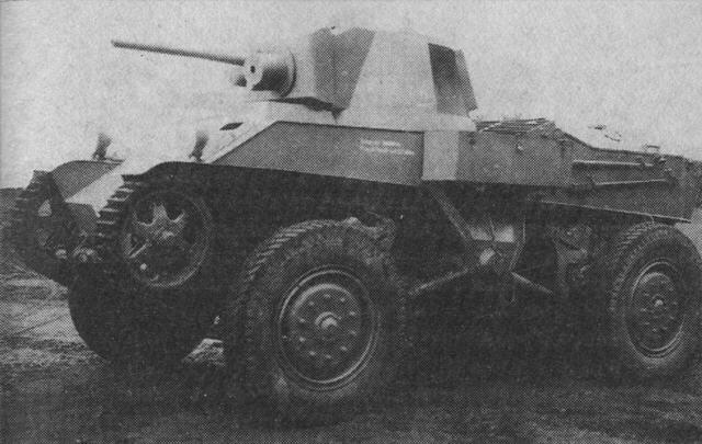 Шведский колесногусеничный танк Ландсверк30 Немецкий экспериментальный - фото 5