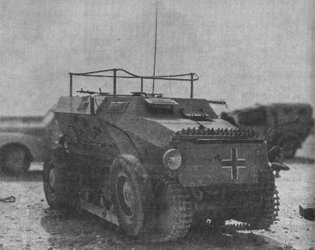 Немецкая колесногусеничная танкетка Заурер RR7 Использовалась в качестве - фото 8