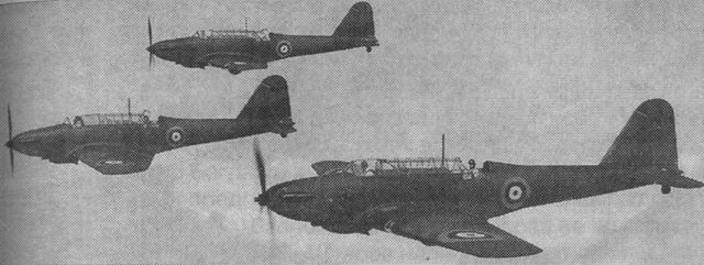 Английский самолетшакал Фейри Бэттл Одномоторная схема была типичной для - фото 22