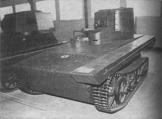 Английский прототип советских плавающих танков Плавающая танкетка - фото 30