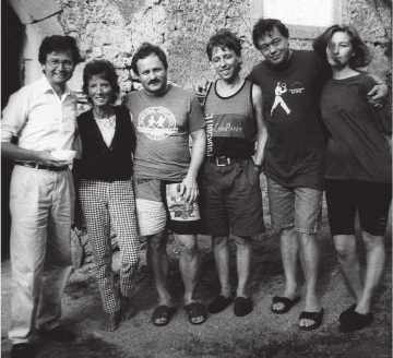 На записи диска Дорога к Пушкину Франция 1994 г Гастроли с Караченцовым - фото 43