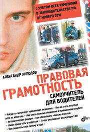 Александр Холодов: Правовая грамотность. Самоучитель для водителей