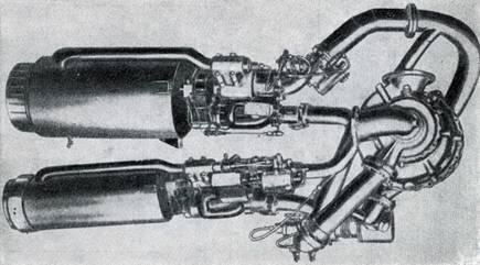 Упрощенный рисунок ракетного двигателя КертисРайт применяемого на самолете - фото 9