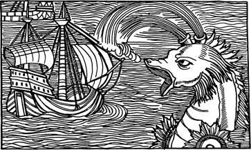 Нападение кита на судно в Море Мрака по описанию Олауса Магнуса Эта книга - фото 4