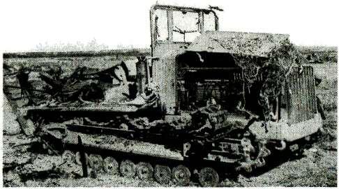 Разбитый японский артиллерийский тягач В 615 открыла огонь советская - фото 22