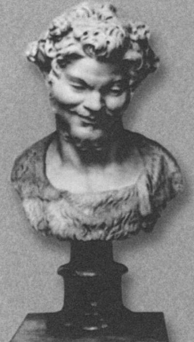 Мраморный фавн Скульптура Б Бандинелли 1560е гг Гёте Гравюра 1830е - фото 16