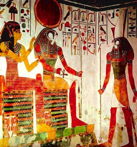 Искусно украшенная гробница Нефертари супруги Рамсеса II в Долине царей - фото 31