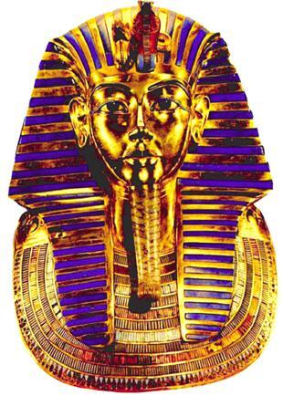 Золотая погребальная маска царя Тутанхамона Здание Асуанской плотины в 1960х - фото 35