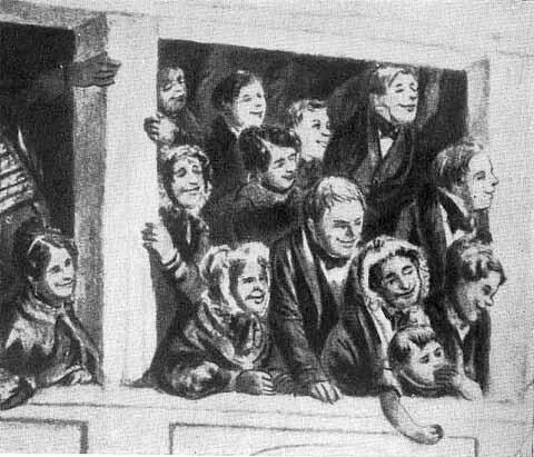 Галерка театра Герц Гейберг Андерсен в 1836 году - фото 35