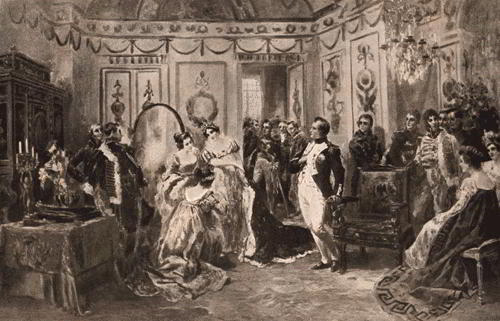 Накануне коронации Паредэ При свидании с Александром Наполеону пришлось - фото 14