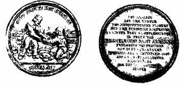 Рис 110 Медаль 1847 г из серебра Фрейберга 4 5 натур вел Медаль имеет - фото 111