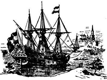 Корабль Орел построенный в России в XVII столетии Бой закипел по всей - фото 24