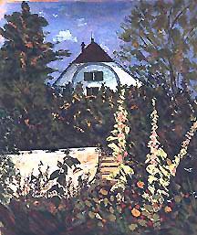 Вилла в окрестностях Берна где жила семья Гессе в 19121919 гг Акварель - фото 3