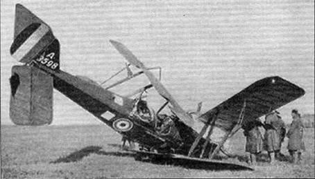 RE8 А3598 после вынужденной посадки в августе 1917 г Начиная с середины 1916 - фото 4