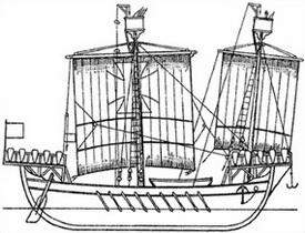 Шведский корабль XIII начала XIV века В дальнейшем морская стража вела - фото 2