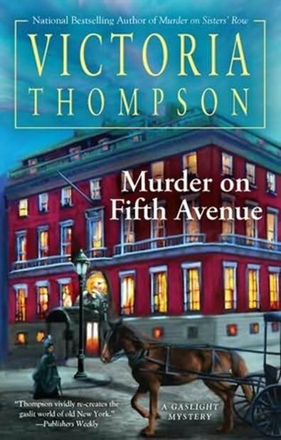 Victoria Thompson Murder On Fifth Avenue Book 14 in the Gaslight Mysteries - фото 1