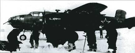 B25D35 из 22 Гв АП ДЦ Аэродром НовоДугино зима 194344 гг В марте 1944 - фото 14